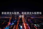 新能源龙头股票，新能源龙头股票有哪些