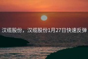 汉缆股份，汉缆股份1月27日快速反弹