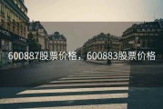600887股票价格，600883股票价格