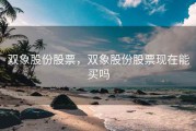 双象股份股票，双象股份股票现在能买吗