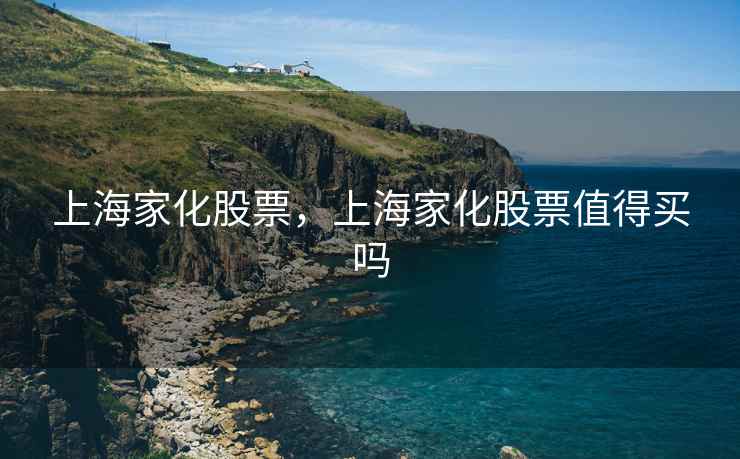 上海家化股票，上海家化股票值得买吗