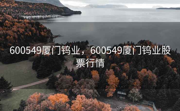 600549厦门钨业，600549厦门钨业股票行情